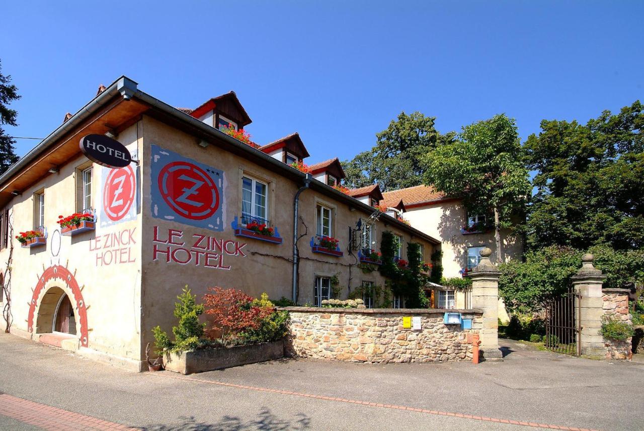 Zinck Hôtel Andlau-au-Val Exterior foto