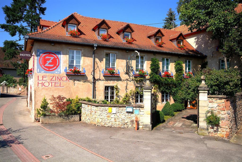 Zinck Hôtel Andlau-au-Val Exterior foto